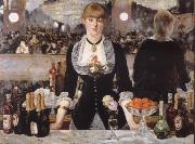 Edouard Manet Bar in the foil-Bergere oil painting reproduction